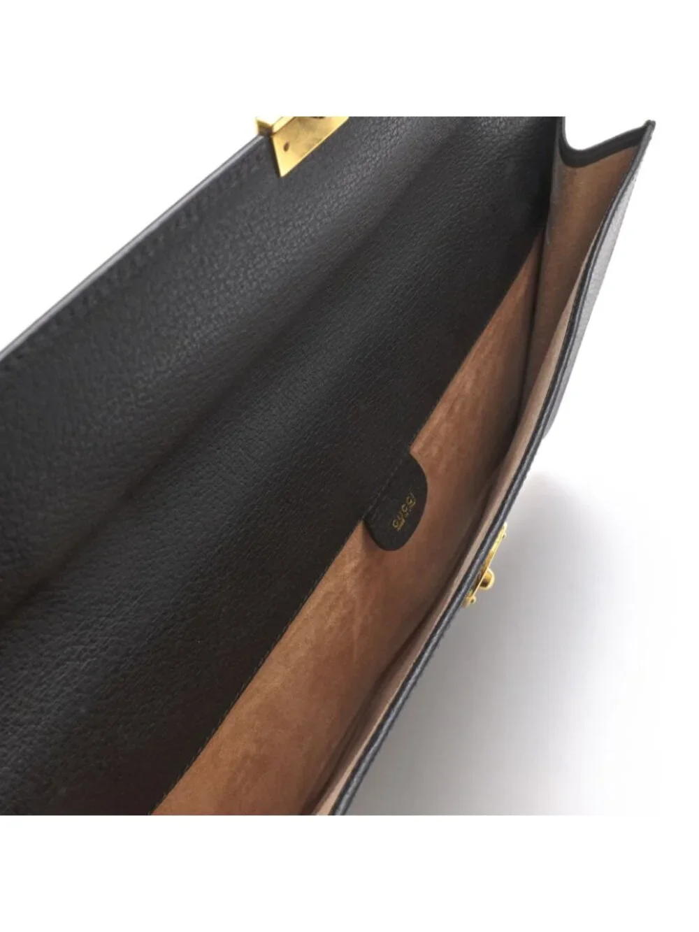 Gucci Clutch Leather Black
